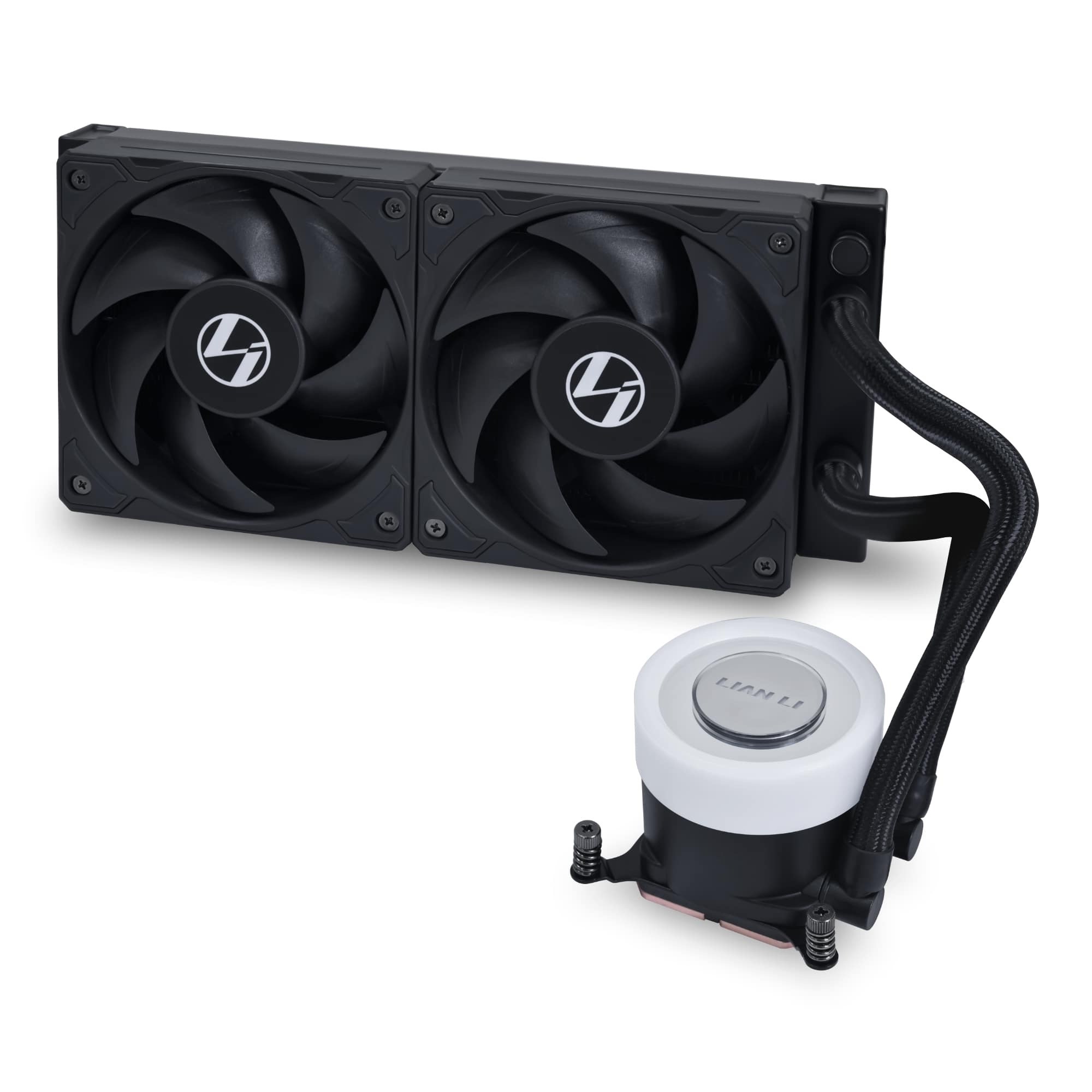 LIAN LI GALAHAD II LITE PERFORMANCE 240MM LGA1700/1851P/AM5 SOKET SİYAH İŞLEMCİ SIVI SOĞUTUCU G89.GA2L24PB.00