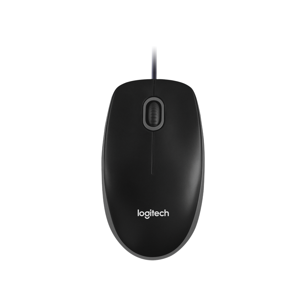 LOGITECH 910-003357, B100 Siyah, USB Kablolu, 1000dpi, Optik, 3 Tuşlu, Mouse