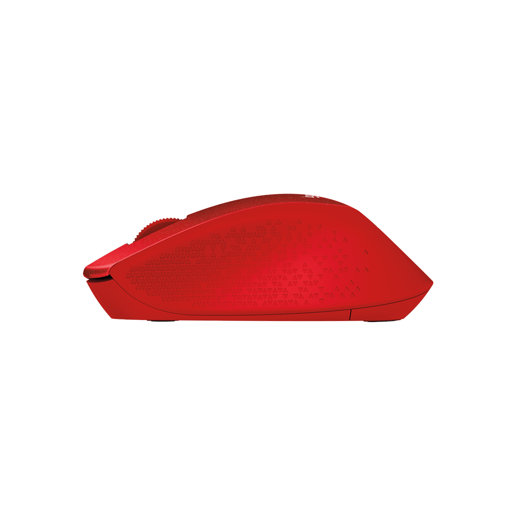 LOGITECH 910-004911, M330 Kırmızı, USB Nano 2,4G Kablosuz, 1000dpi, Optik, 3 Tuşlu, 24ay Pil Ömrü, Sessiz Mouse
