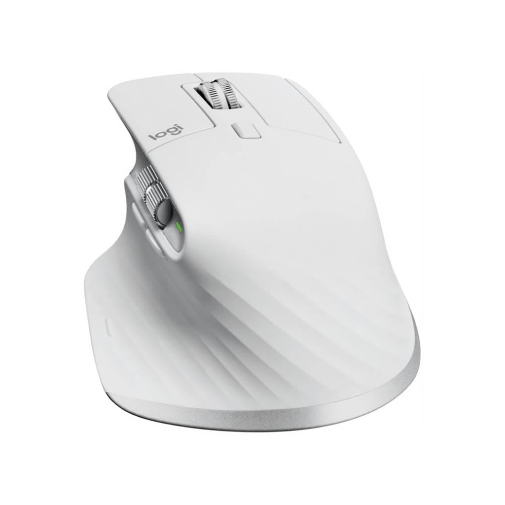 LOGITECH 910-006560, MX MASTER 3S, Beyaz, Bluetooth, 8000dpi, Lazer, 7 Tuşlu, USB-C den şarj edilebilir, Mouse