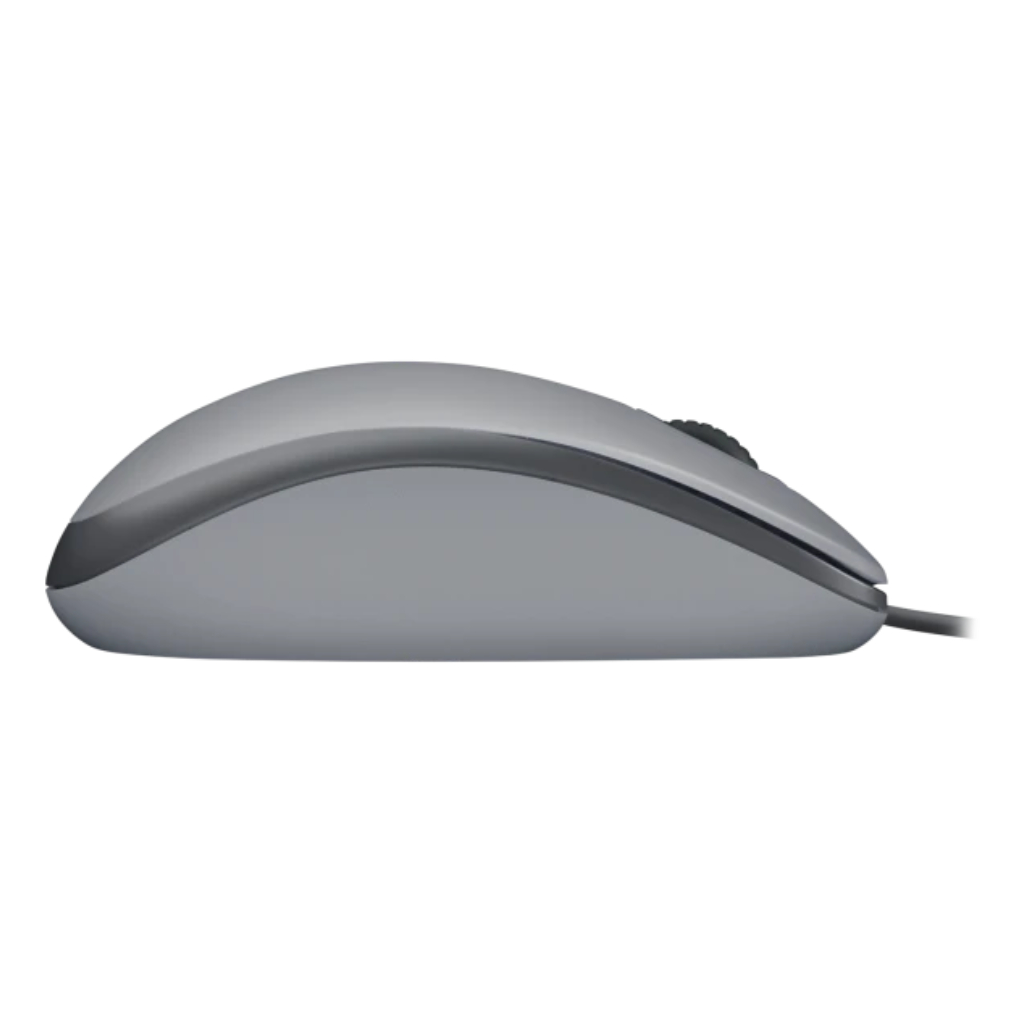LOGITECH 910-006760, M110 Gri, USB Kablolu, 1000dpi, Optik, 3 Tuşlu, Sessiz Mouse