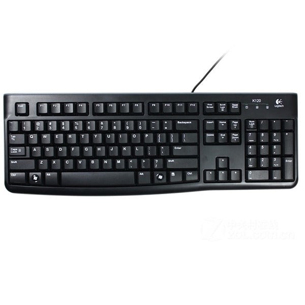 LOGITECH K120 Kablolu USB Q Trk Siyah Klavye (920-002505)