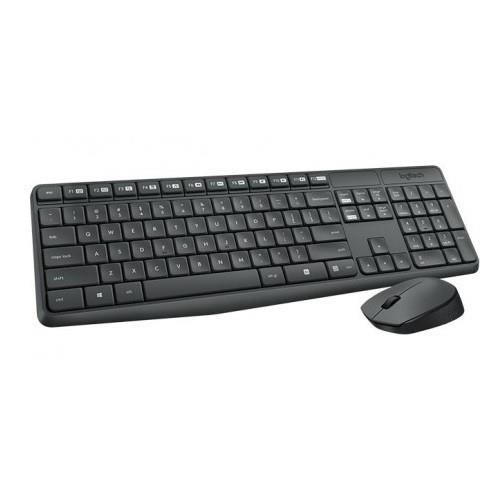 LOGITECH MK235 Kablosuz Q Trk Siyah Multimedya Klavye - Mouse Set 920-007925
