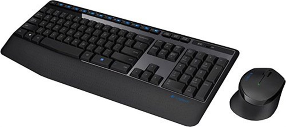 LOGİTECH MK345 Q KABLOSUZ KLAVYE + MOUSE SİYAH