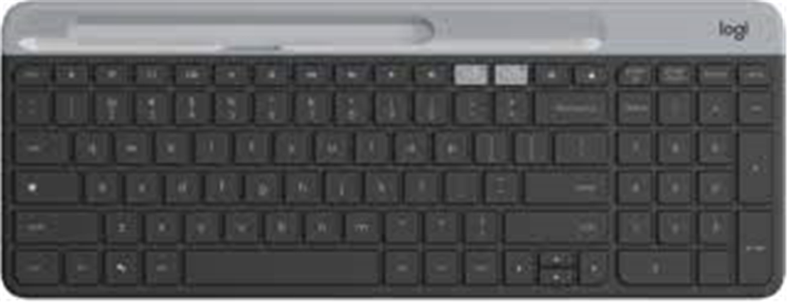 Logitech 920-010624 K580 Slim Kablosuz Gri Bluetooth&Usb Q Klavye 