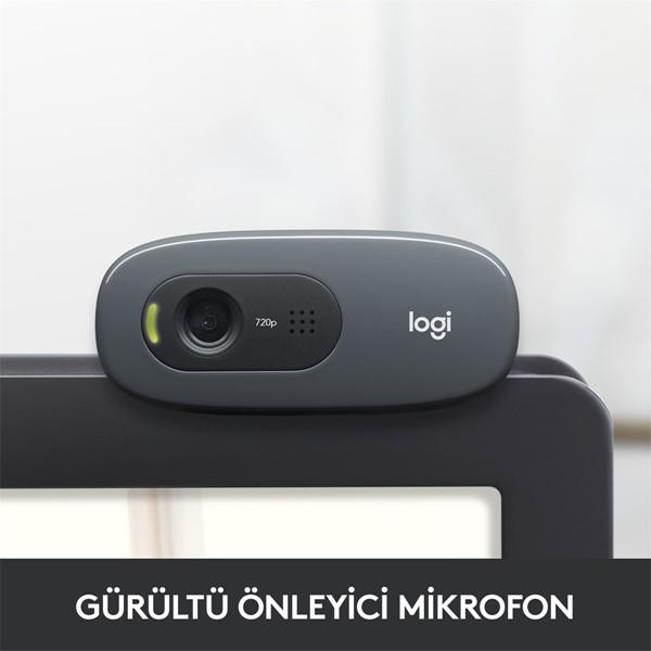 LOGITECH C270 HD Dahili Mikrofonlu Webcam 960-001063