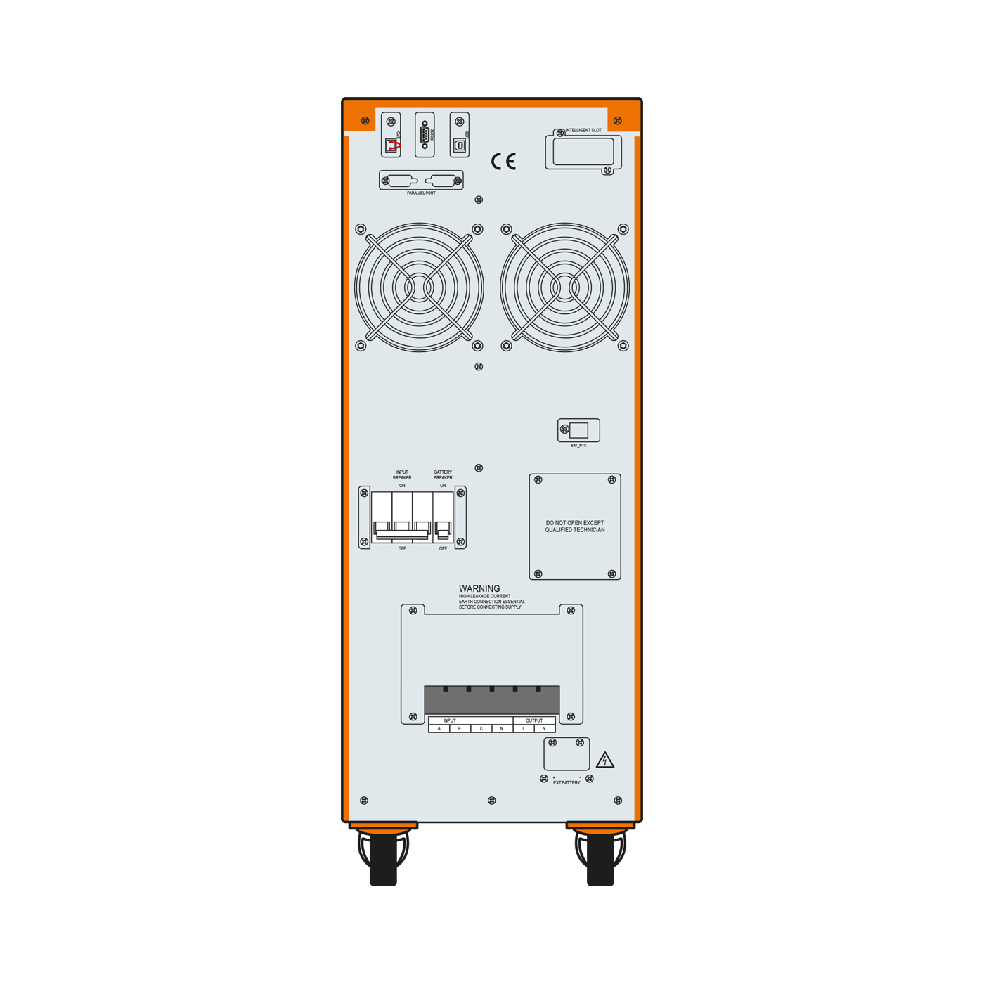 MAKELSAN 10kva Powerpack Se Online Ups Ücretsiz Kurulum 1/1 (16X9AH) (+V.2)  K.G.K_PF=1