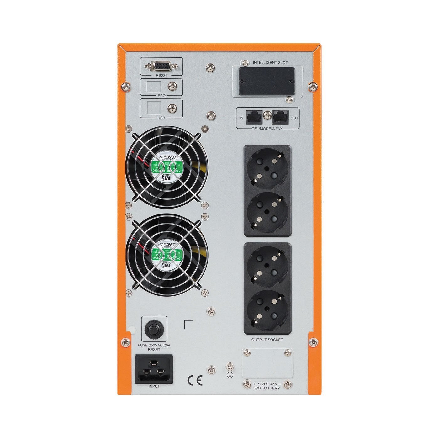 MAKELSAN POWERPACK SE 3KVA 5-10DK 8x12V/9AH 1F/1F ONLİNE UPS MU03000N11SEV01
