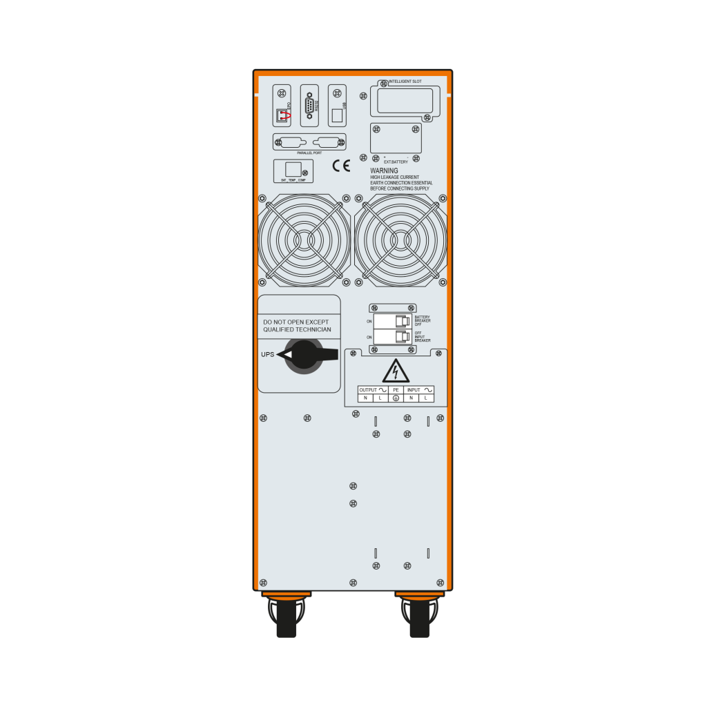 MAKELSAN Powerpack SE 6 KVA Online UPS(16x9A Akü)