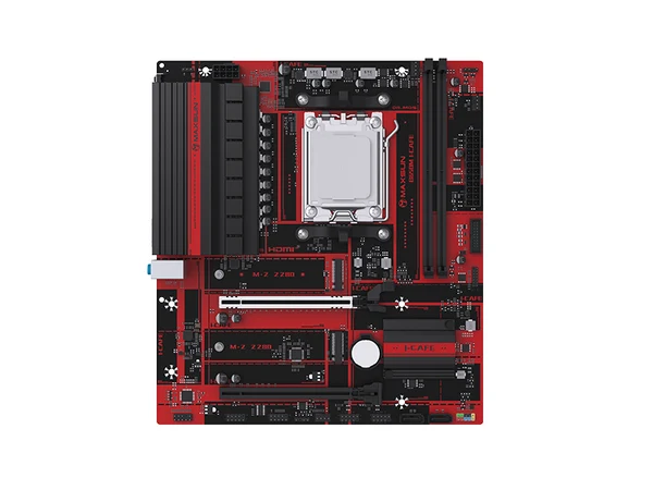 MAXUN B650M I-CAFE DDR5 HDMI PCIE 5.0 AM5 mATX