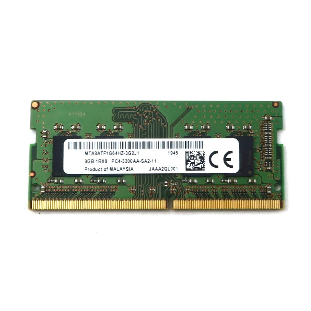 MICRON MTA8ATF1G64HZ-3G2J1, 8Gb, 3200Mhz, DDR4, Sodimm Notebook RAM, 1,2V, CL22