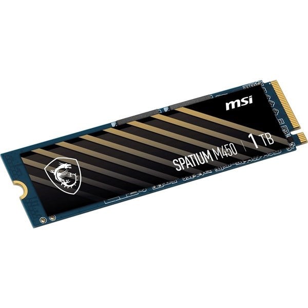 MSI 1TB SPATIUM M450 3400- 2400MB/s M2 NVME GEN4 Disk