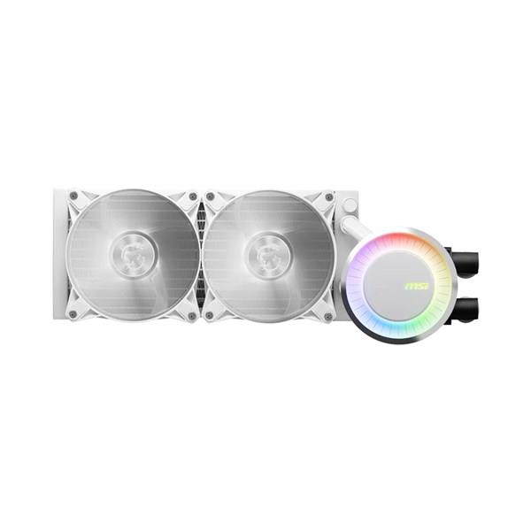 MSI 240mm MAG CORELIQUID E240-W ARGB Sıvı Soğutmalı AM5-1700p İşlemci Fanı Beyaz