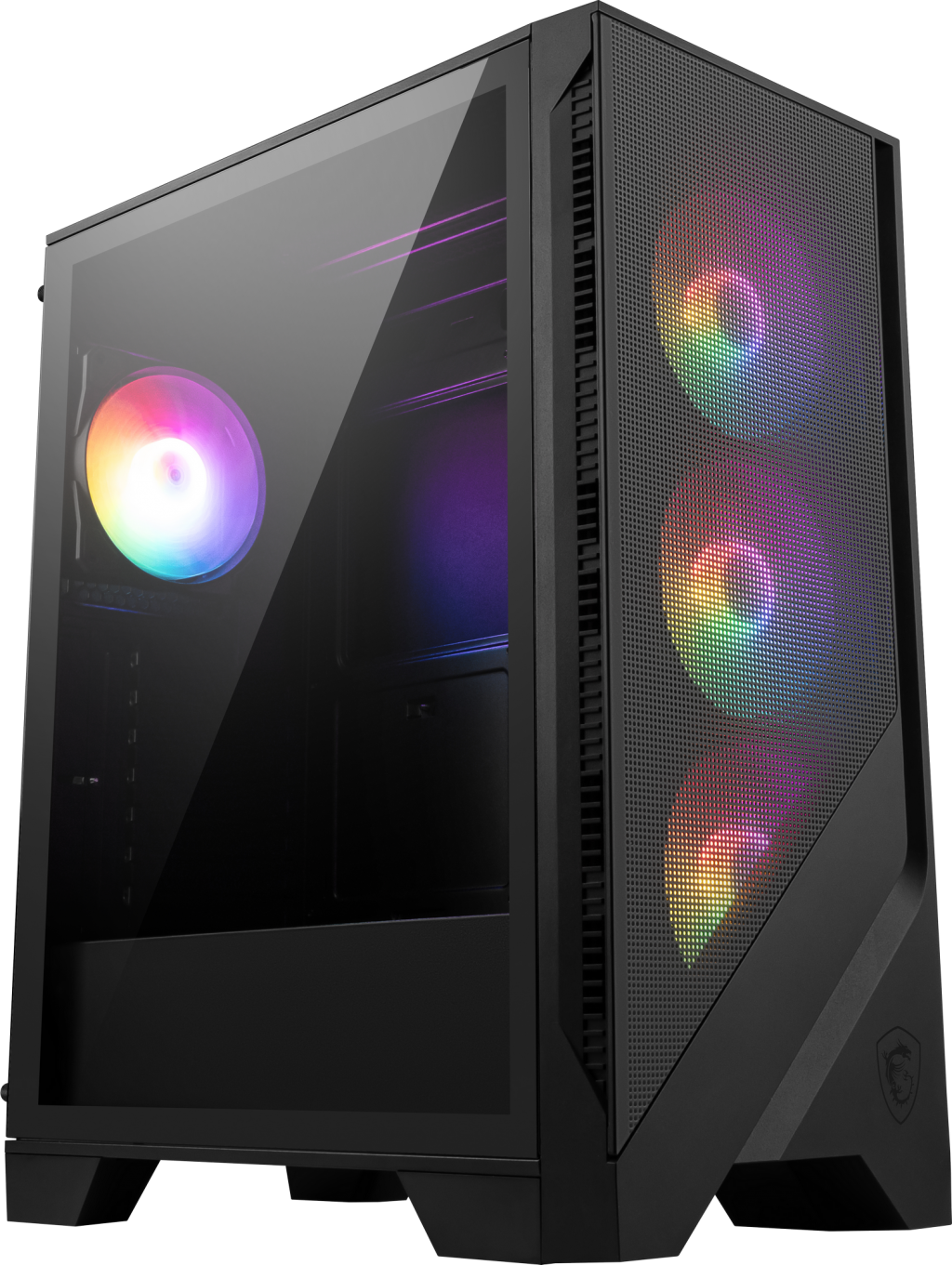 MSI 750W 80+ BRONZE MAG FORGE 121A B75 PCIE5 II Gaming Mid-Tower PC Kasası