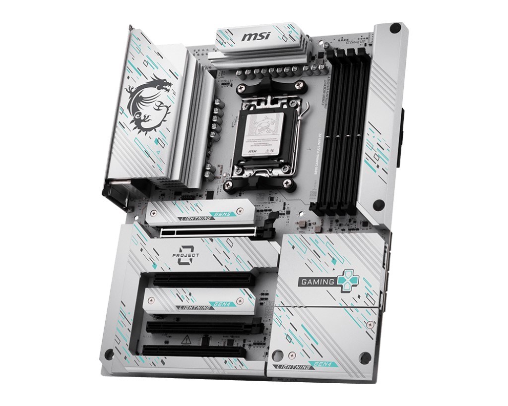 MSI B850 GAMING PLUS WIFI7 PZ DDR5 HDMI-DP TYPEC PCIE 5.0 AM5 ATX