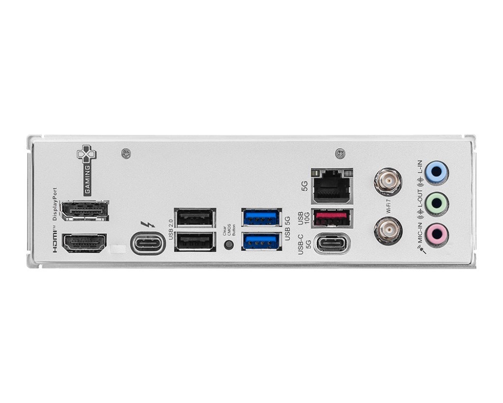 MSI B860M GAMING PLUS WIFI7 DDR5 HDMI-DP TYPEC PCIE 5.0 1851p mATX