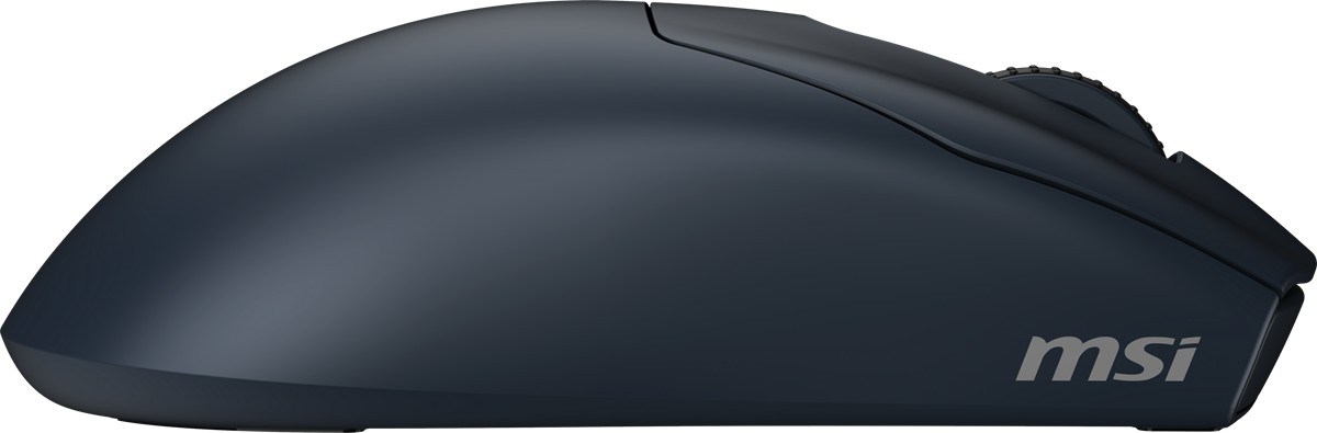 MSI FORGE GM340 W NAVY Kablosuz Oyuncu Faresi (6200 DPI, 2.4GHz / BT, PAW-3327)