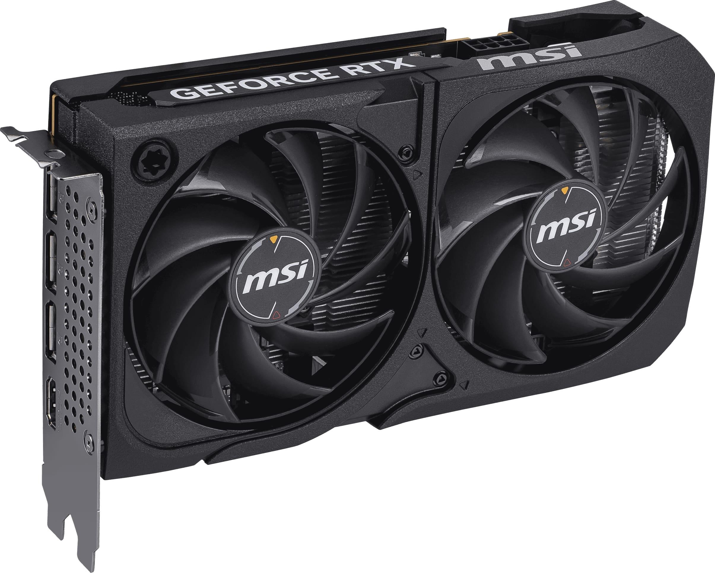 MSI GEFORCE RTX 5050 8G SHADOW 2X OC 8GB GDDR6 128B DX12 PCIE 5.0 X16 (3XDP 1XHDMI)