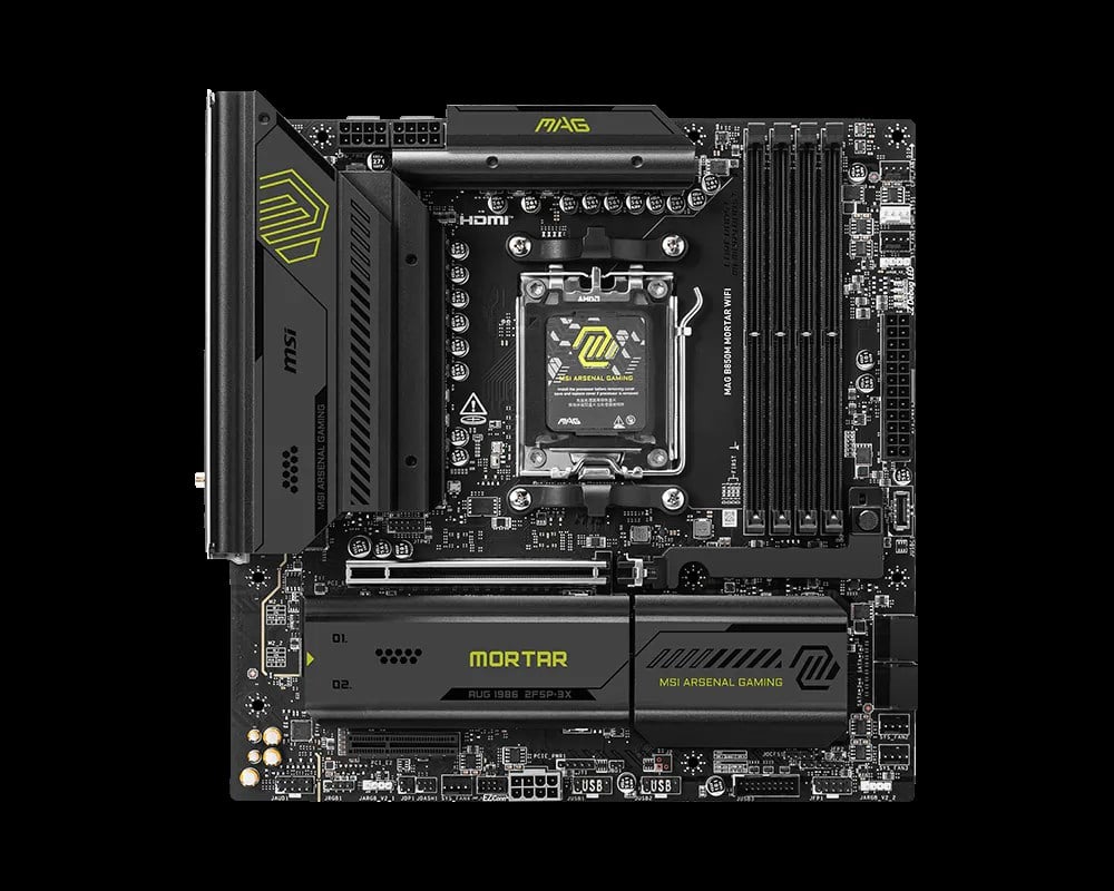 MSI MAG B850M MORTAR WIFI AM5 ANAKART