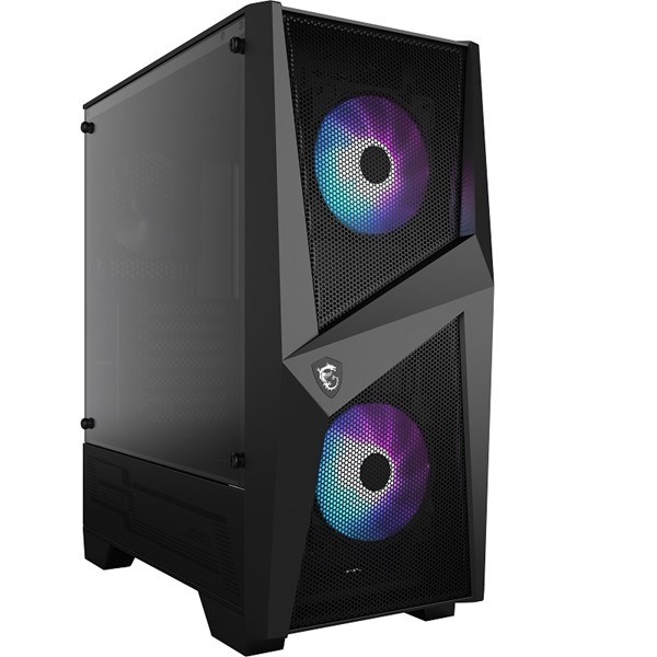 MSI MAG FORGE 100R Gaming Mid-Tower PC Kasası Siyah