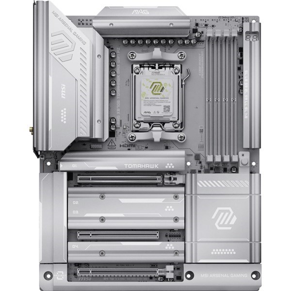 MSI MAG X870E TOMAHAWK MAX WIFI7 PZ DDR5 HDMI DP PCIe 16X v5.0 AM5 ATX
