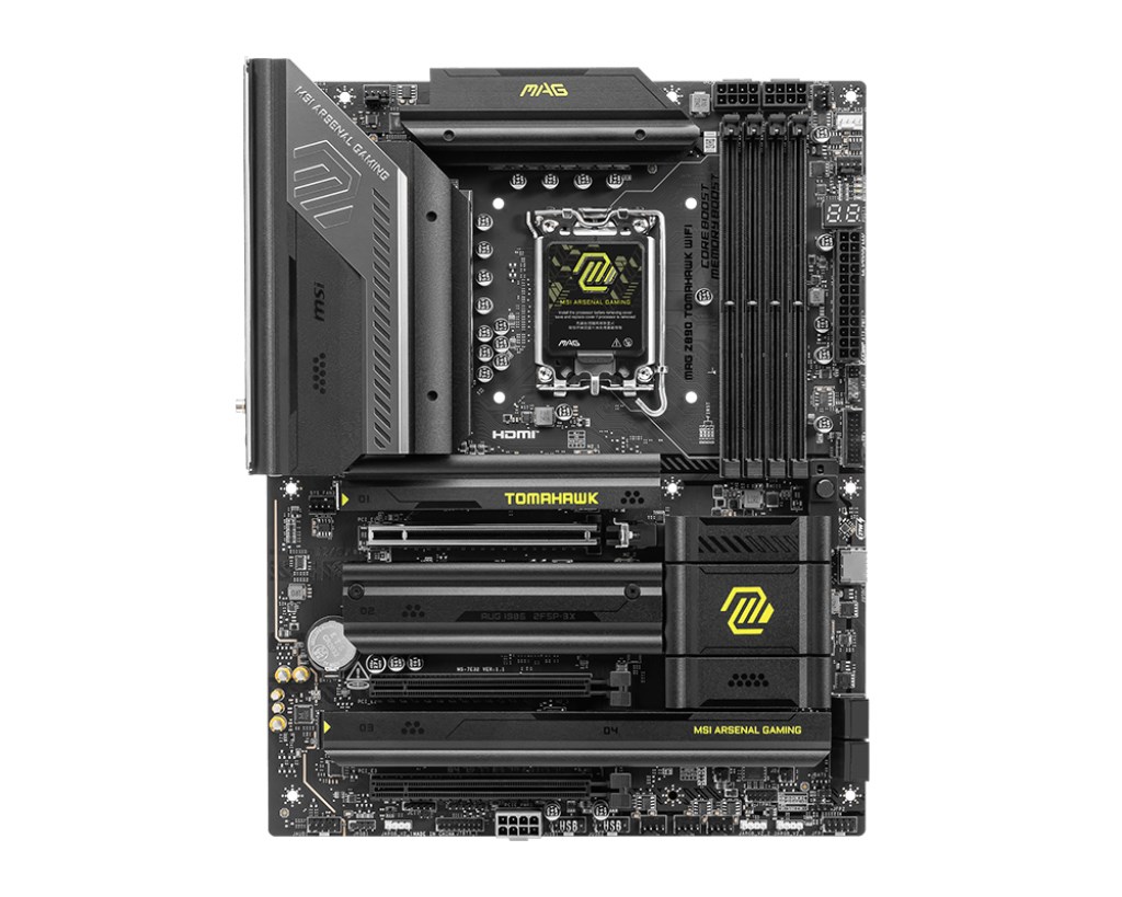 MSI MAG Z890 TOMAHAWK WIFI7 DDR5 HDMI-DP TYPEC PCIE 5.0 1851p ATX