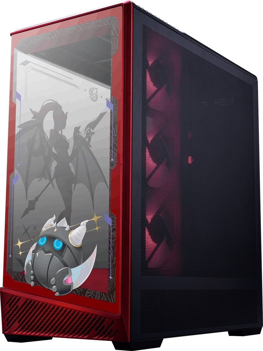 MSI PANO 130R MLG EDITION Gaming Mid-Tower PC Kasası Kırmızı-Siyah