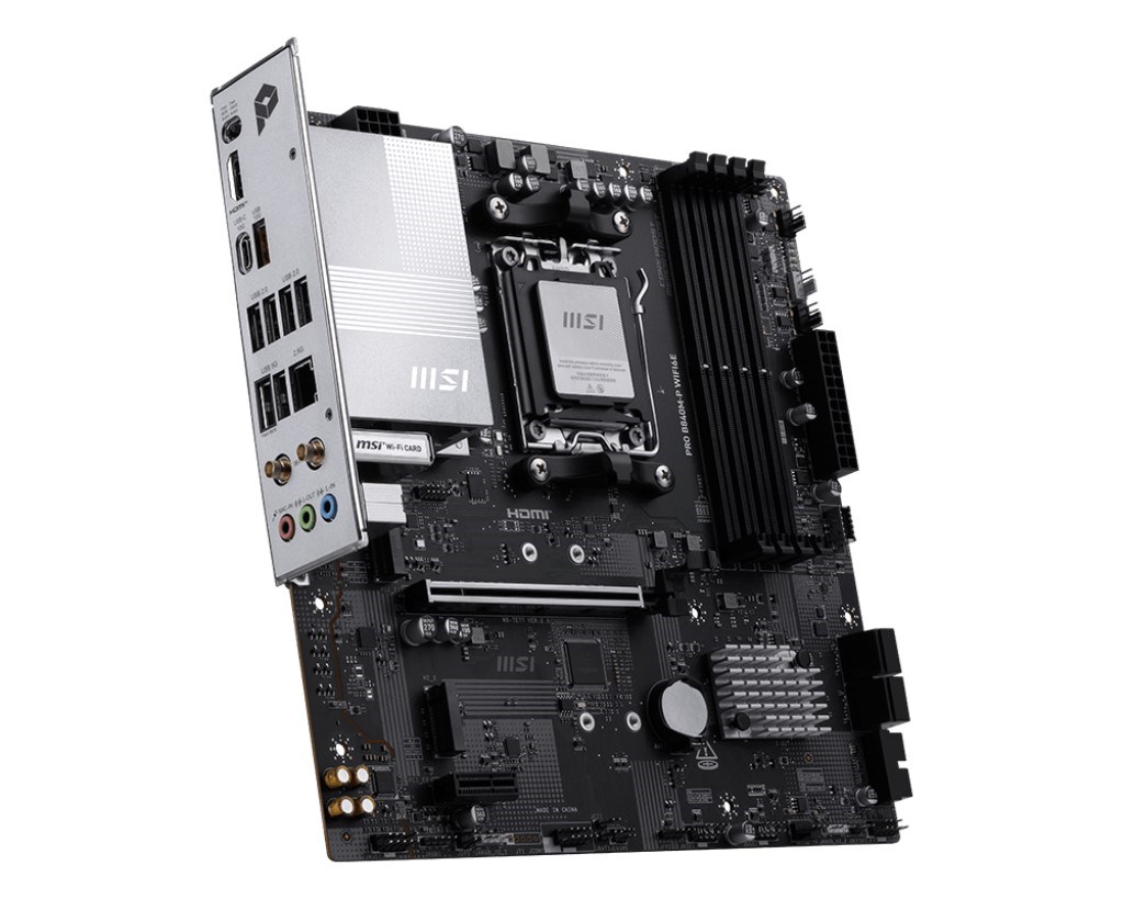 MSI PRO B840M-P WIFI6E DDR5 HDMI-TYPEC PCIE 4.0 AM5 mATX