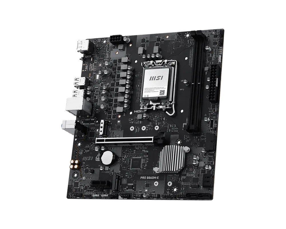 MSI PRO B860M-E DDR5 6400MHz(OC) 1851P mATX
