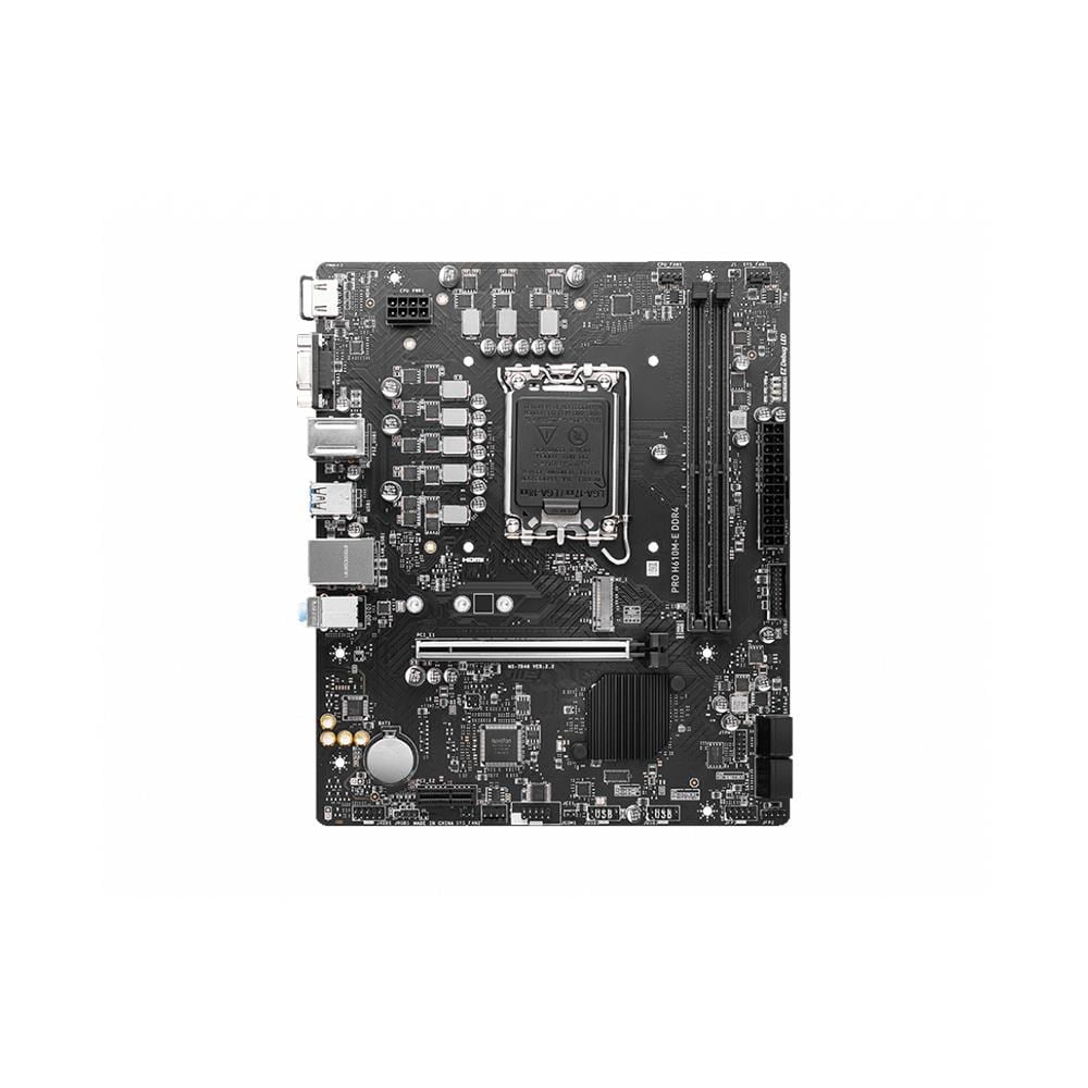 MSI PRO H610M-E 2xDDR4 VGA/HDMI 1xM.2 1xGLAN 1700P ANAKART