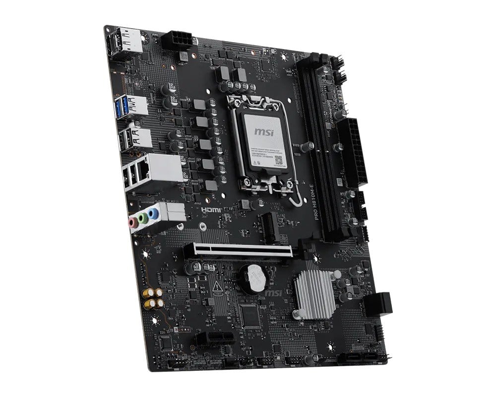MSI PRO H810M-E DDR5 6400MHz (OC) M.2 mATX 1851P