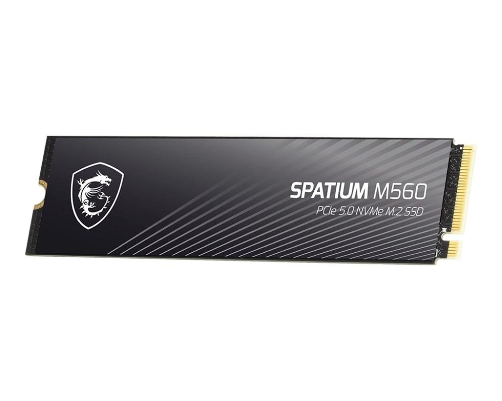 1TB MSI SPATIUM M560 PCIE 5.0 NVME M.2 10200/8400MB/s