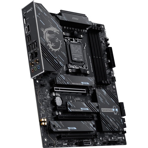 MSI X870E GAMING PLUS WIFI7 DDR5 HDMI TYPE-C PCIE 5.0 AM5 ATX