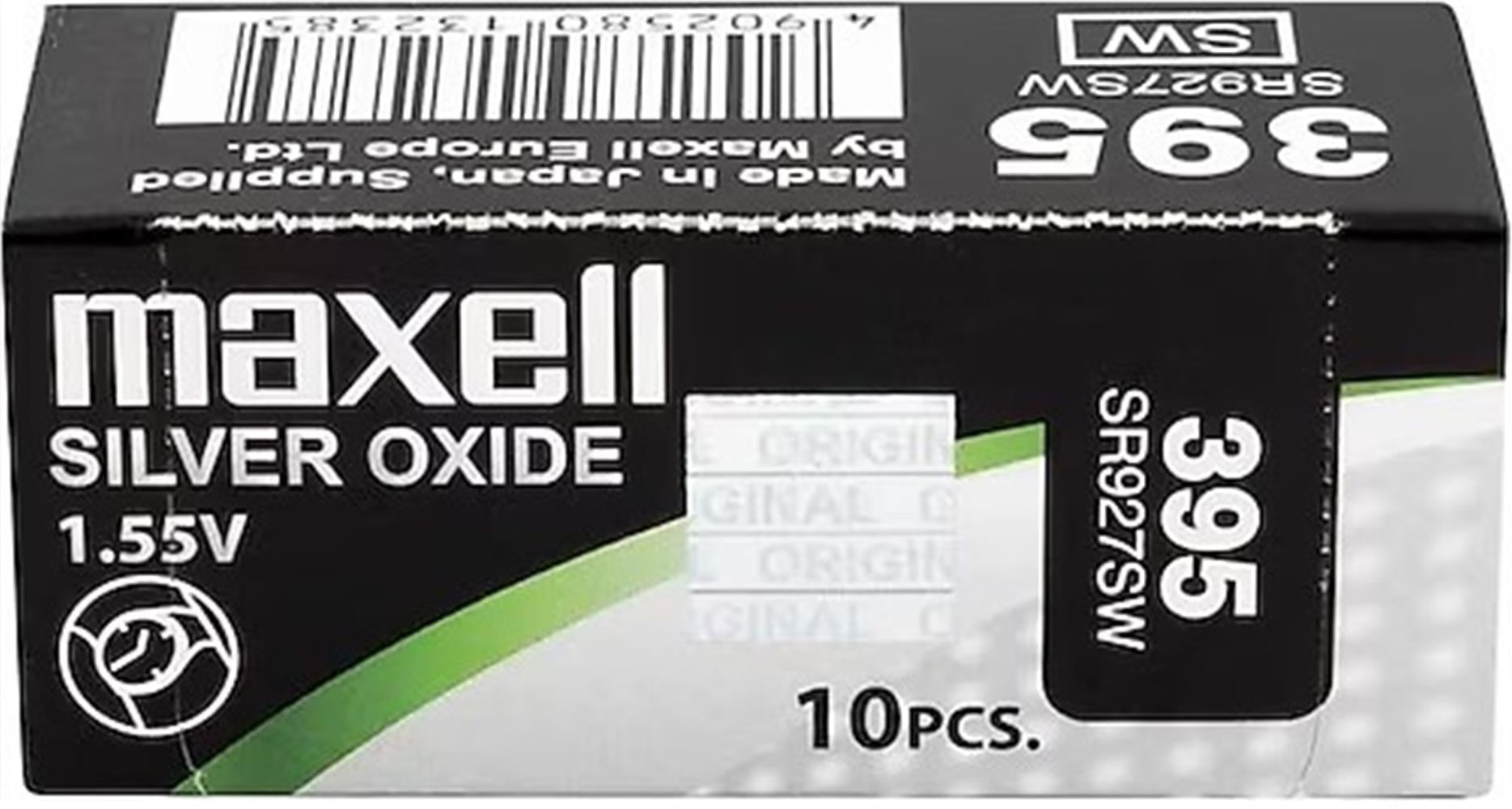 Maxell SR-927SW-395 10lu Paket Pil