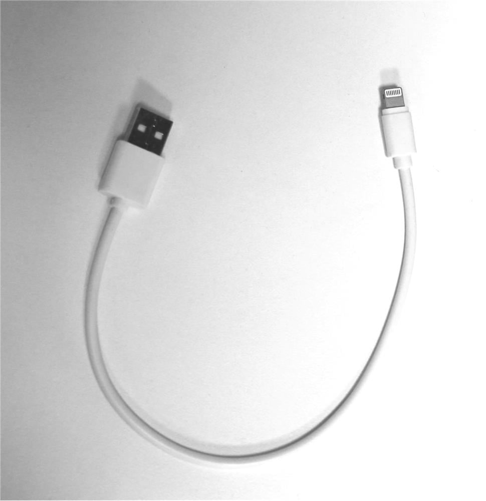 Megatech Lightning Powerbank Kısa Şarj Kablosu 0,25cm