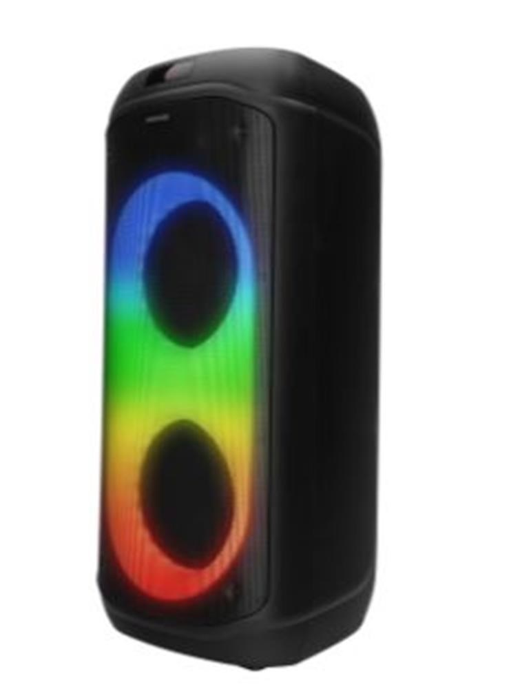 Microlab M61 80W 2 adet VHF Mikrofonlu USB+ TF KART+AUX+Bluetooth Destekli Siyah Ses Sistemi