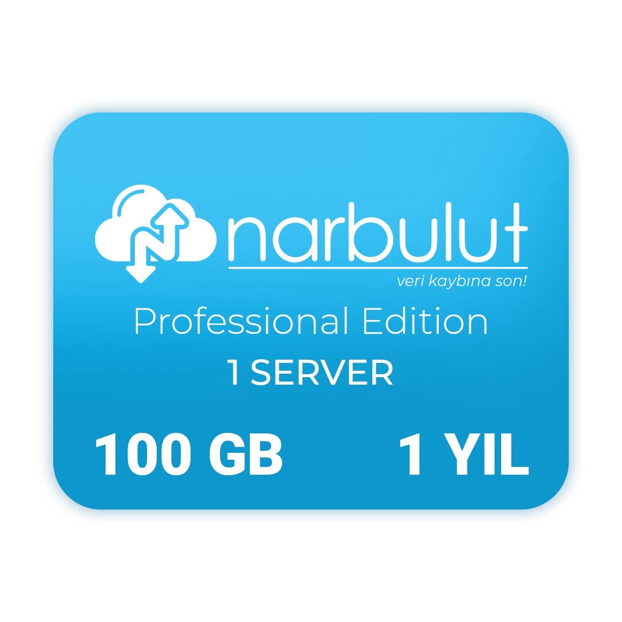 NARBULUT Backup Now Professional Edition 100GB Lisans 1yıl 50kullanıcı basic support is included.
