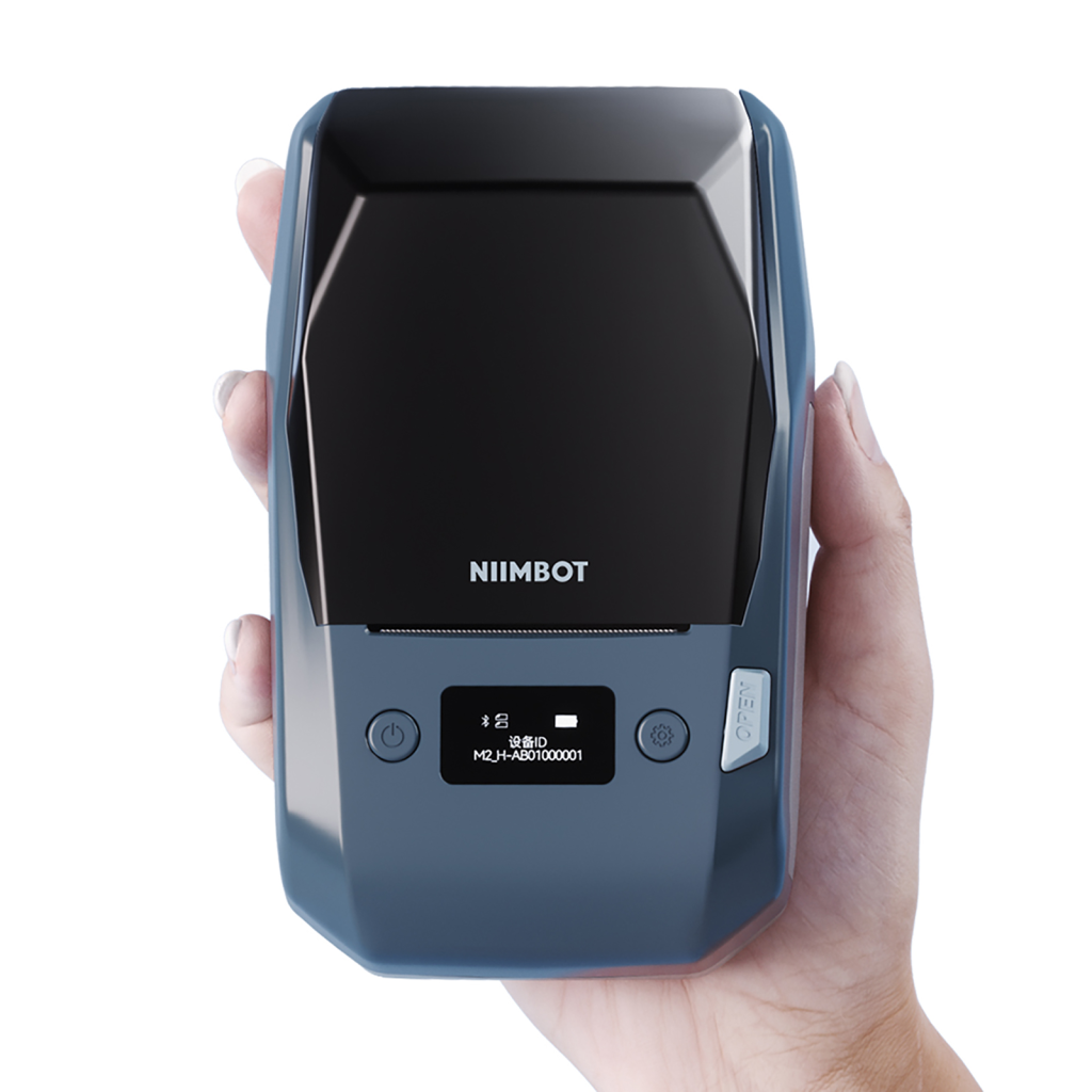 NIIMBOT M2, Taşınabilir, Akıllı Renk Baskısı, Termal Etiket Yazıcı (Bluetooth) Göl Mavisi