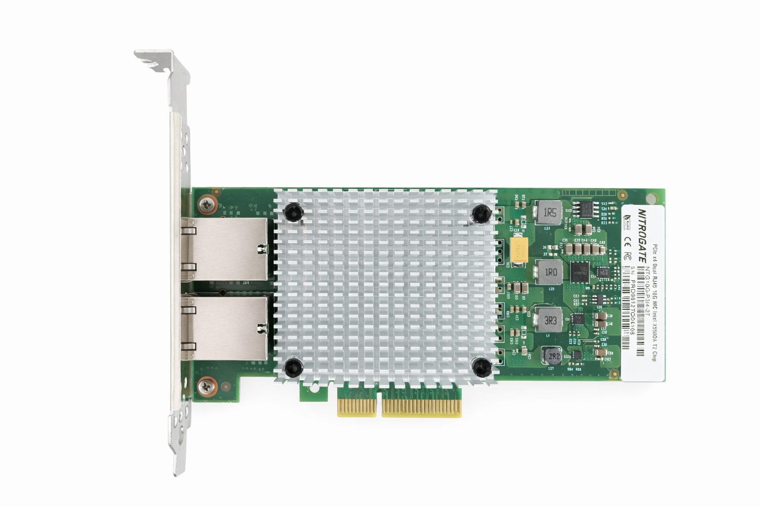 NITROGATE 2port X550 10G RJ45 x4 Ethernet Kartı NTG10G-P3I4-2T