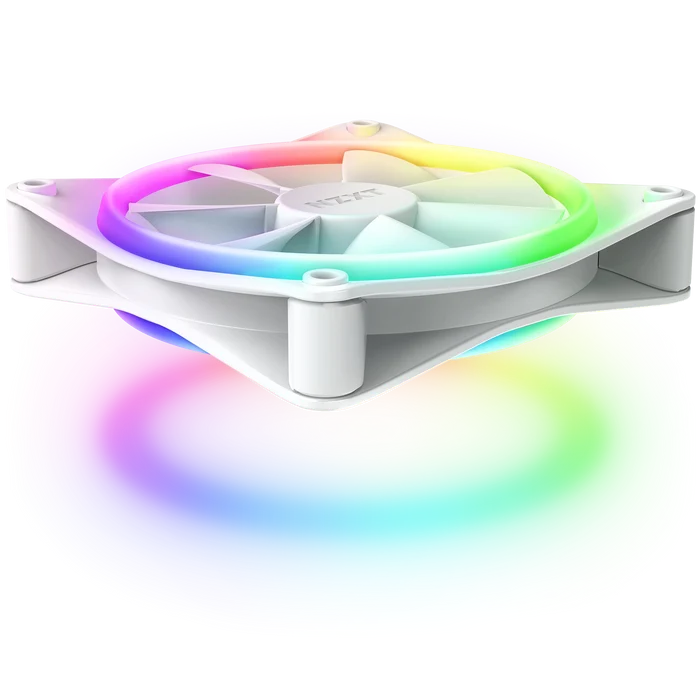 NZXT 140MM RF-D14SF-W1 F140 RGB Duo Single Kasa Fanı Beyaz