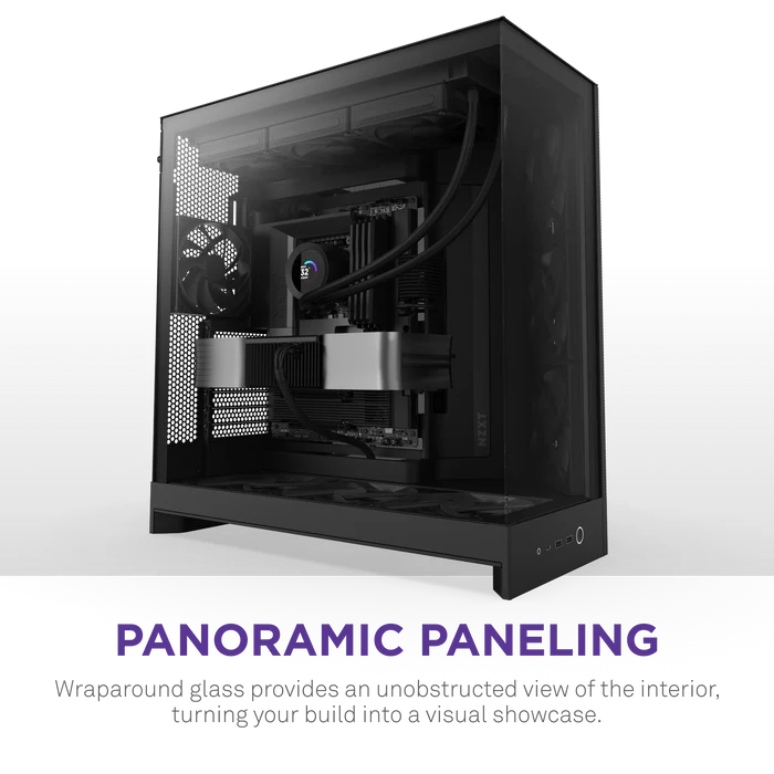 NZXT H9 FLOW CM-H92FB-01 Gaming Mid Tower PC Kasası