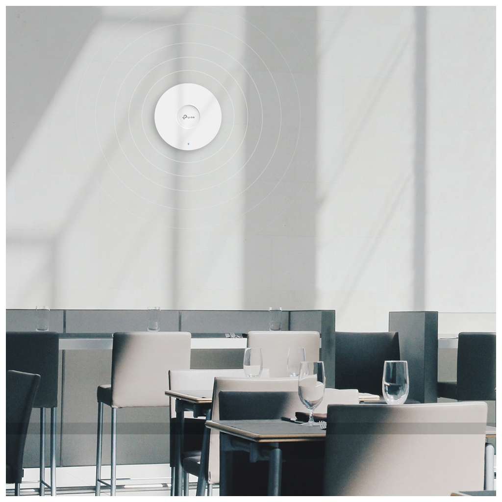 OMADA EAP653, 1Port Gbit, AX3000, WiFi 6, Dual Band, Tavan  tipi, Pasif Poe, Access Point