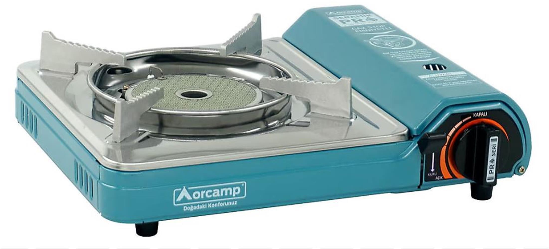 Orcamp Portatif Ocak Seramik Brülörlü Mavi CK-508