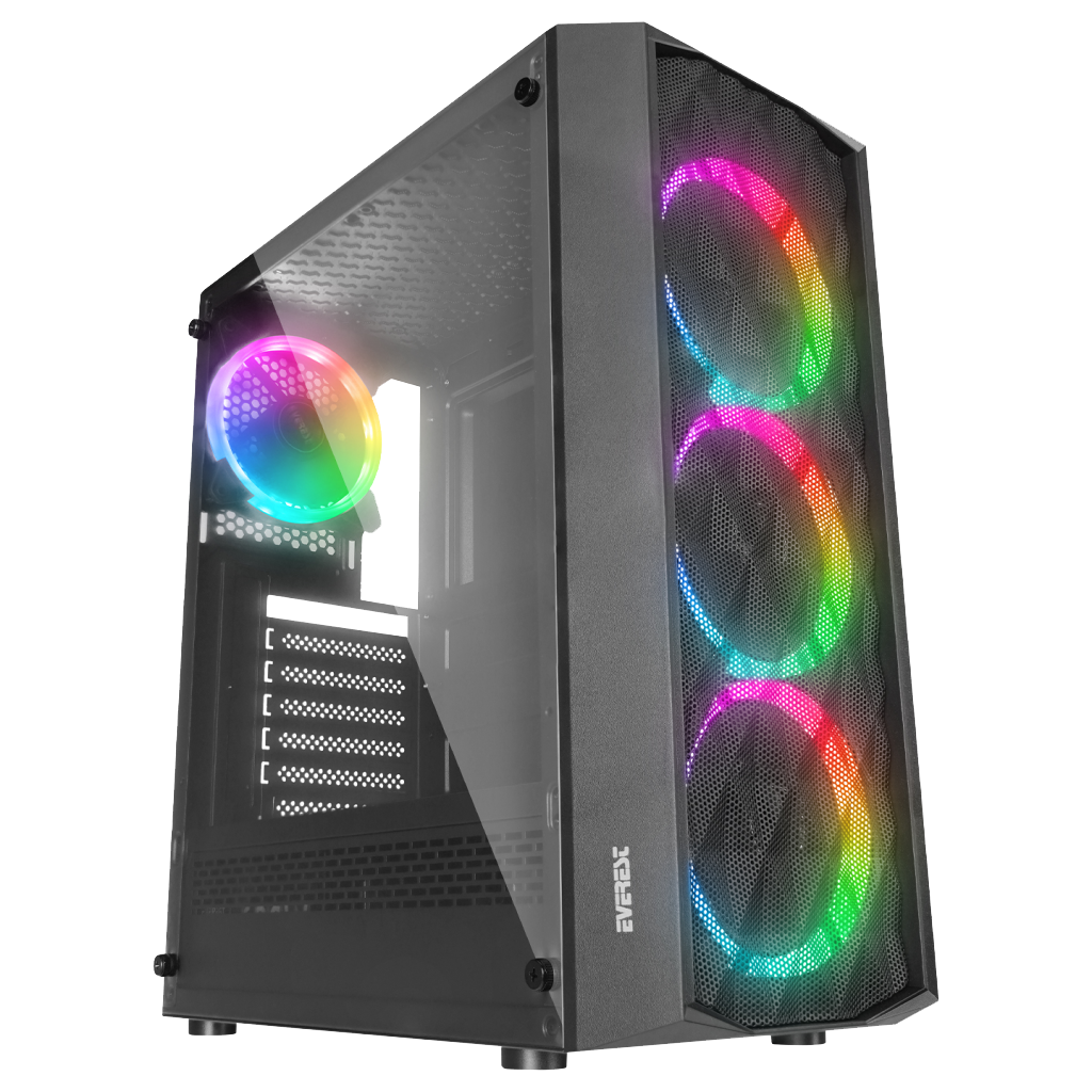 PANTHERA-01Y, AMD RYZEN 5 5600, 16Gb DDR4 Ram, 500Tb NVMe SSD, 8Gb GDDR5 RX580 Ekran Kartı, 600W Kasa, OEM PAKET