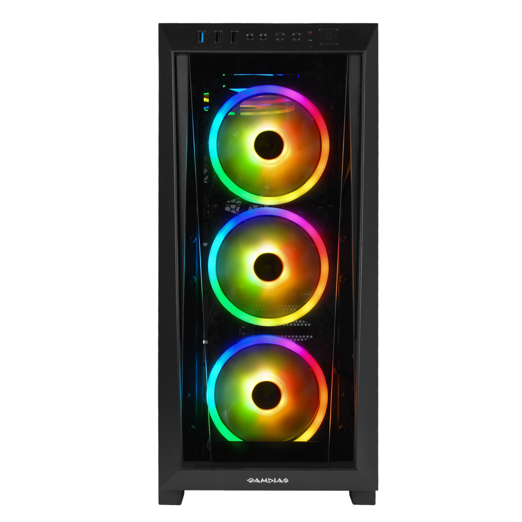 PANTHERA-02B, AMD RYZEN 5 5600, 16Gb DDR4 Ram, 500Gb NVMe SSD, 8Gb GDDR6 RX 5500 Ekran Kartı, 1600W Kasa, Free Dos OEM PAKET