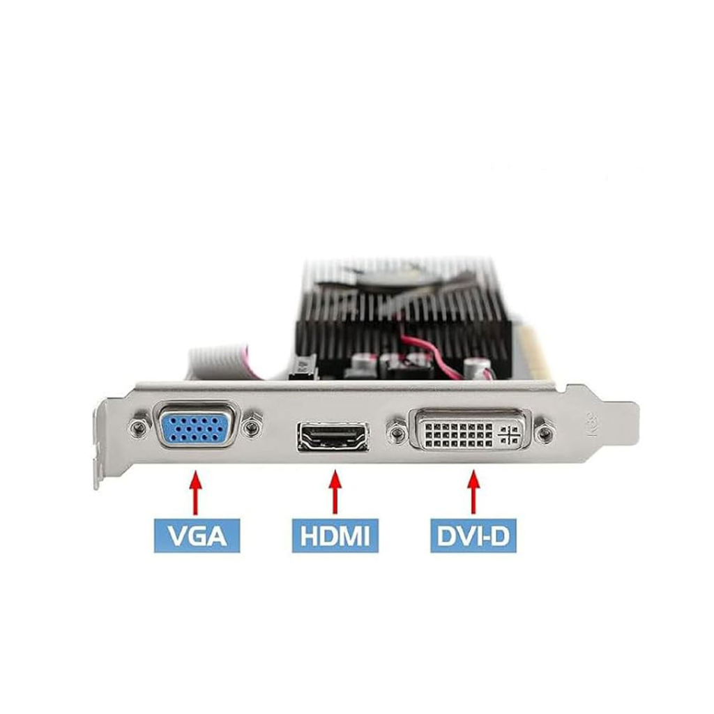 PELADN Nvidia GT 730, 4Gb, GDDR3, 64Bit, 1xD-Sub, 1xDVI, 1xHDMI Ekran Kartı