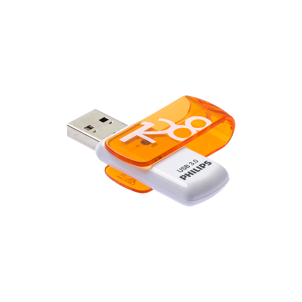 PHILIPS FM12FD00B, 128GB, USB 3.0, Vivid, Turuncu, Flash Disk