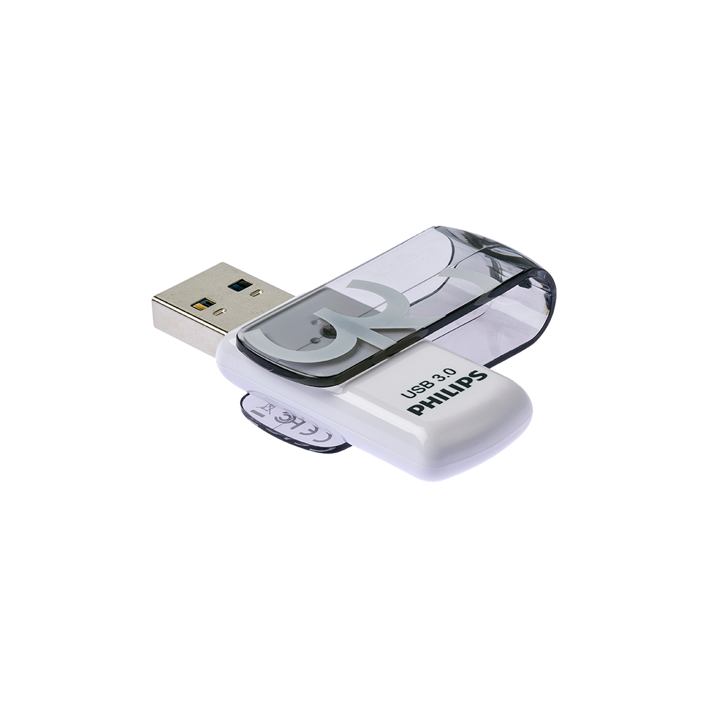 PHILIPS FM32FD00B, 32GB, USB 3.0, Vivid, Gölge Grisi, Flash Disk