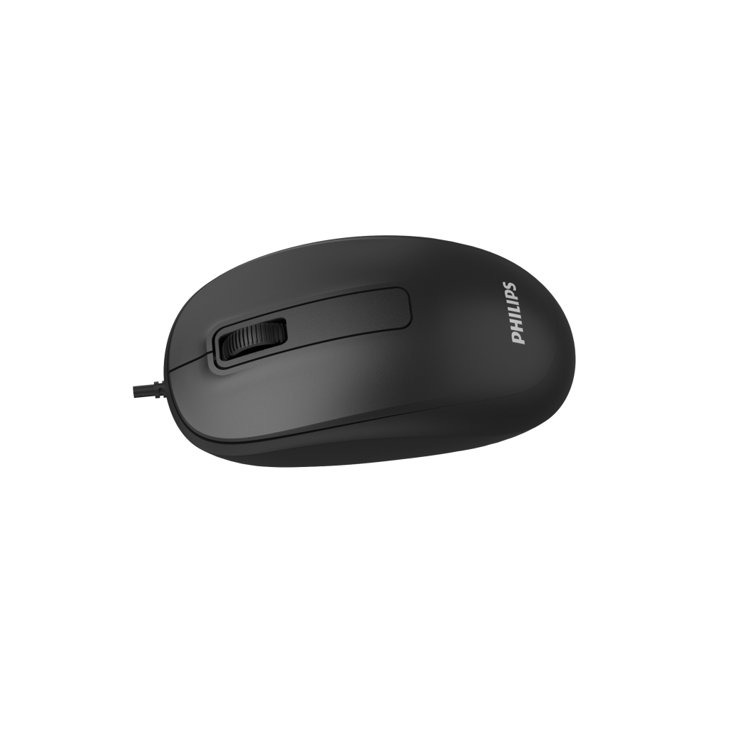 PHILIPS SPK7238B, Siyah, Usb Kablolu, 1200dpi, 3 Tuşlu Optic Mouse