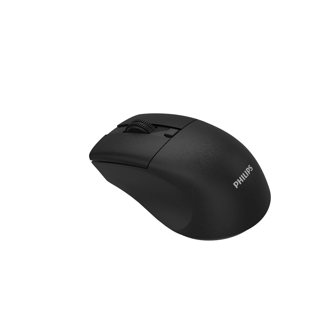 PHILIPS SPK7528B, SESSİZ, Siyah, USB Nano  2,4Gh ve Bluetooth Kablosuz, 1600dpi, Optic, 3 Tuşlu, Ergonamik, Sessiz Click, Mouse